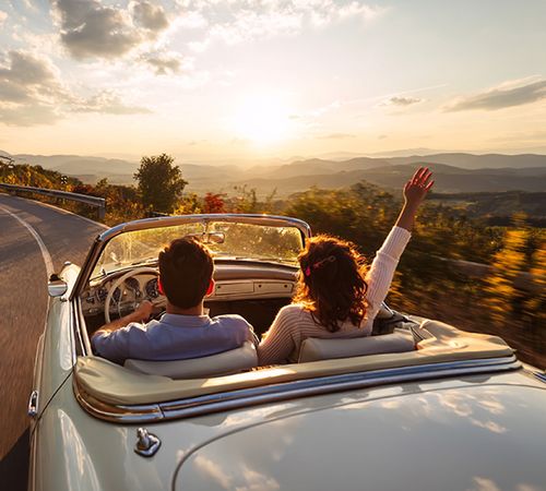 Convertible Driving
